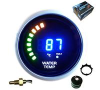VEGA - Manometro per temperatura dell'acqua, 20 - 150 °C, display digitale e LED 52 mm, marca francese