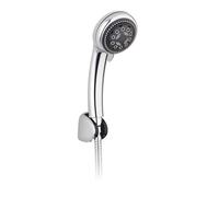 VEGA SET KIT DOCCETTA CON SUPPORTO A MURO DOCCIA ACCIAIO INOX E ABS