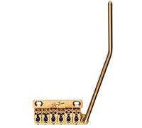 Vega-Trem VT1 Ponte Tremolo a 2 Punti Dorato per Chitarra Stratocaster - Installazione Facile Senza Modifiche