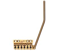 Vega-Trem VT1 Standard 6 Viti Ponte Tremolo Dorato per Chitarra Stratocaster - Installazione Facile Senza Modifiche