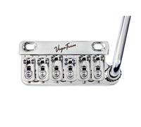 Vega-Trem VT1 Ponte Tremolo Lucido a 2 Punti per Chitarra Stratocaster - Installazione Facile Senza Modifiche