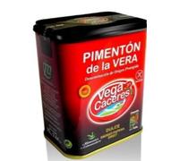 Vegacaceres Pimentón de la Vera Dolce D.O.P., Paprika Affumicata Spagnola, Lattina da 75 g, Confezione da 3