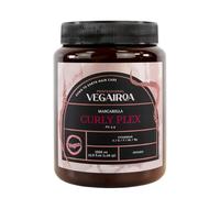 VEGAIROA - Curly Plex Mask - Maschera per ricci definiti senza crespo - Idratazione profonda - Per capelli ricci o mossi - Senza parabeni -Vegan Professional Hairdressing- 1000 ml