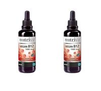 Vegan B12 1000 mcg Vitamina B12 Cianocobalamina in Gocce 30 ml Integratore