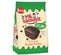 Vegan Chocolate Brownies Tortine al Cioccolato con Gocce di Cioccolato Belga Vegane per mr. brownie 200g