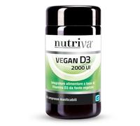 Nutriva Vegan d3 60 compresse masticabili