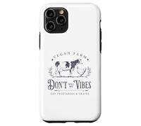 Vegan Farm Vegan Vibes Plant based Diet Vegetables and Grain Custodia per iPhone 11 Pro