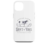 Vegan Farm Vegan Vibes Plant based Diet Vegetables and Grain Custodia per iPhone 13