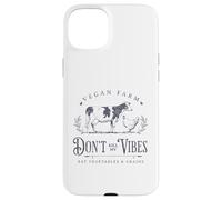 Vegan Farm Vegan Vibes Plant based Diet Vegetables and Grain Custodia per iPhone 15 Plus