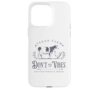 Vegan Farm Vegan Vibes Plant based Diet Vegetables and Grain Custodia per iPhone 15 Pro Max