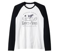 Vegan Farm Vegan Vibes Plant Based Diet Vegetables And Grain Maglia con Maniche Raglan