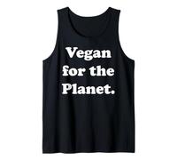 Vegan For The Planet Eco Statement Canotta