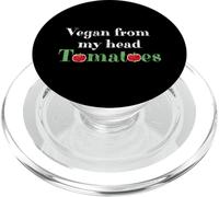 Vegan From My Head Pomodori Vegetariano Vegetariano Vegano PopSockets PopGrip per MagSafe