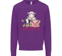 Vegan Kind A Ever Kind Felpa Per Bambini Vegetariani