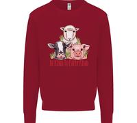 Vegan Kind A Ever Kind Felpa Per Bambini Vegetariani