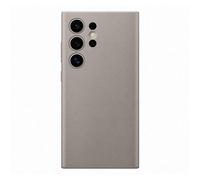 Vegan Leather Case cover in pelle vegetale per Galaxy S24 Ultra Taupe