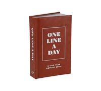 Vegan Leather One Line a Day: A Five-year Memory Book
