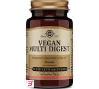 Solgar Vegan Multi Digest Integratore di Enzimi, 50 tavolette masticabili