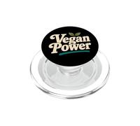 Vegan Power Food Humor A base vegetale PopSockets PopGrip per MagSafe