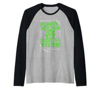 Vegan Punk Ribelle Vegan Vegan Anarchico Protesta Vegana Maglia con Maniche Raglan