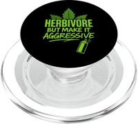 Vegan Punk Ribelle Vegan Vegan Anarchico Protesta Vegana PopSockets PopGrip per MagSafe
