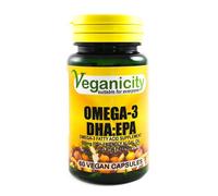 Veganicity Omega-3 500 mg, 60 capsule