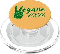 Vegano al 100 per cento Veganismo Veganesimo Vegetariano PopSockets PopGrip per MagSafe