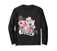 Vegano, Non mangio i Miei Amici - Animale Vegetariano Mondo Pace Maglia a Manica