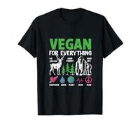 Vegano per Tutto | The Animals | Rain Forest Wild Life | Compa Maglietta
