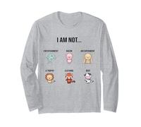 Vegano Vegetariano Regalo Benessere Animale Diritti Animali Non Sono Maglia a Manica