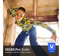 VEGAS Pro Suite 21 - Strumenti integrati di editing video e audio per creatori di contenuti | software di editing video | software di taglio video | editor video | Windows 10/11 PC | 1 licenza