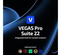 VEGAS Pro Suite 22 - La suite all-in-one per video, audio e post-produzione | software di editing video | software di editing video | Windows 10/11 PC | 1 licenza