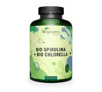 VEGAVERO Spirulina BIO + Clorella BIO 180 pz Capsule