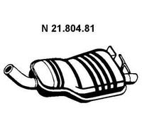 VEGAZ BS-413 Marmitta per BMW X3 (E83)