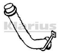 VEGAZ PGR-259 Tubo gas scarico adatto per PEUGEOT 407 (6D) 407 SW (6E) Anteriore