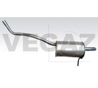 VEGAZ RS-572 Marmitta per RENAULT Clio IV Hatchback (BH) Captur (J5, H5)