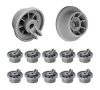 VEGCOO 12 Pezzi Ruote per Lavastoviglie Universale, Cestello Inferiore della Lavastoviglie Compatibili con Bosch Siemens Neff Beko