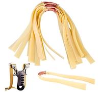 Vegena 12 Pezzi Elastico per Fionda,Elastici per Fionda 2mm,Piatto Fionda Bande di Gomma,Fionde Fasce Elastiche,Ricambio per Fionda,Fionde Professionali per Giochi di Tiro all'Aperto