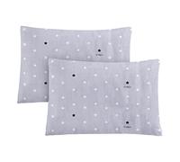 Vegena 2 Pezzi Federa per Cuscino 40 x 60 cm, Federe per Bambini in Cotone, Morbida e Traspirante, con Chiusura a Busta, per Bambini e Ragazze