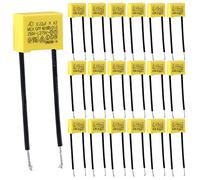 Vegena 20 Pezzi Condensatori Polipropilene Condensatori di Sicurezza 0,22µF 275V X2 Condensatore Polipropilene Condensatore LED Anti-Interferenza per Lampadina a LED Non in Uscita Anti-sfarfallio