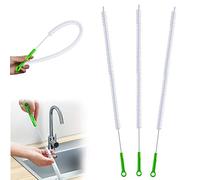Vegena 3 Pezzi Spazzola per La Pulizia del Lavandino 71 cm Spazzola di per Lavello con Spirale Flessibile per La Pulizia Dello Scarico e Tubature Dell’acqua Scovolini Sturalavandini per Bagno Cucina