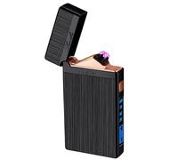 Vegena Accendino Elettrico, Accendino Usb Ricaricabile, Arco Elettrico Accendino, Antivento Accendino Accendino Dual Arco Per Sigaretta, Cucina, Barbecue, Campeggio, Candela(Niente Gas)