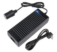 Vegena Adattatore di alimentazione per Auto, Convertitore Trasformatore per Accendisigari 12V 10A, 100V-240V, Adattatore per Presa Accendisigari, per Gonfiatore Pneumatici, Frigorifero per Auto, 2.2M