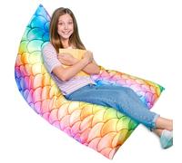Vegena Byzesty - Pouf a forma di pera senza riempimento, pouf per bambini, giocattolo per riporre oggetti, pouf per soggiorno, camera da letto, pouf per riporre oggetti, multiuso, pouf a pera, sedie