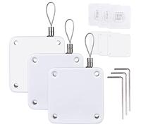 Vegena Chiudiporta 3 pezzi, chiudiporta automatico senza foratura, chiudiporta con cordoncino, chiudiporta porta interna per porte scorrevoli, 800 g, 1000 g)