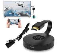 Vegena Dongle Wireless HDMI - Adattatore Wireless HDMI, Miracast Hdmi Dongle, adattatore display wireless HD, Wi-Fi, Nero, compatibile con Android/iOS/Mac/Windows, proiettore/TV/Monitor