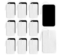 Vegena Electrode Pads,20 Pezzi 5 * 10cm Elettrodi Pads Quadrato,Elettrodi per Elettrostimolatore,Elettrodi di Ricambio per Stimolatore Muscolare,Sollievo Muscolare,Dolori Articolari