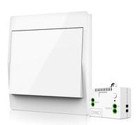 Vegena Interruttore Luce Senza Fili, Set Di Interruttori Radio, Interruttori Senza Fili Interruttore Luci Wireless Interruttore Della Luce Radio Senza Batteria, Interruttore Da Parete Con Ricevitore