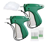 Vegena 2 pezzi pistola etichettatrice per etichettatrice per vestiti, pistola per cucitrice micro stitch, pistola per etichettatrice con 10 aghi di ricambio, 5000 fili