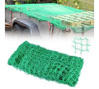 Vegena Rete per Rimorchio, 3,5 x 2,3 m, Polietilene Esterno, Verde, A Strappo, Adatta per Trailer